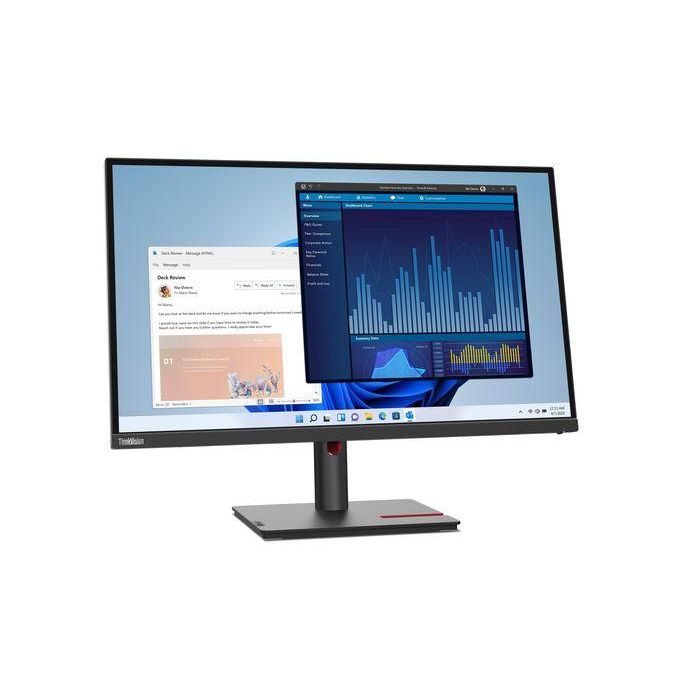 Lenovo ThinkVision T27p-30 Monitor 27" 4K UHD IPS USB-C HDMI DP Negro 6 Lenovo ThinkVision T27p-30 Monitor 27" 4K UHD IPS USB-C HDMI DP Negro 6