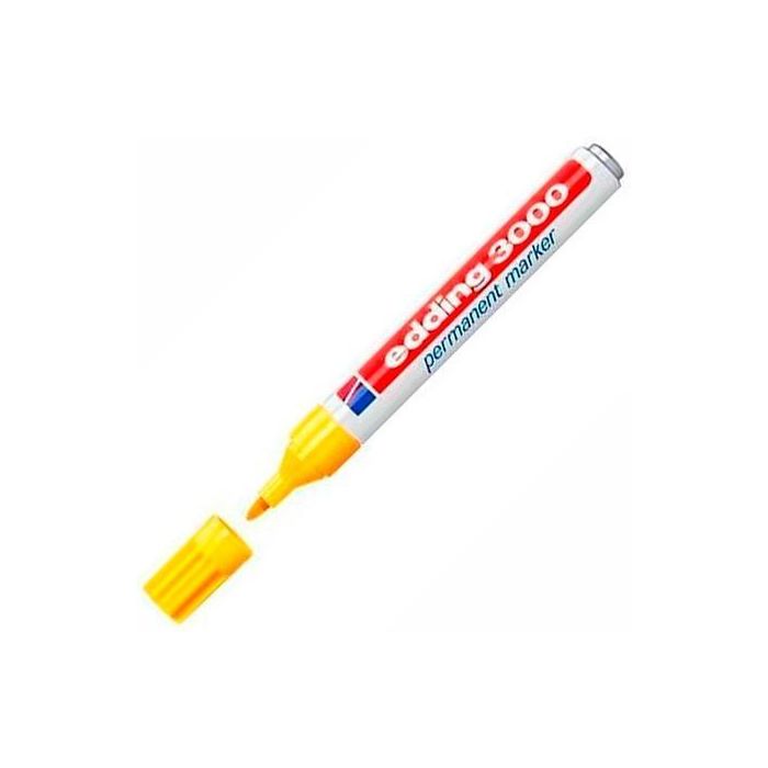 Edding Marcador Permanente 3000 Amarillo Edding Marcador Permanente 3000 Amarillo