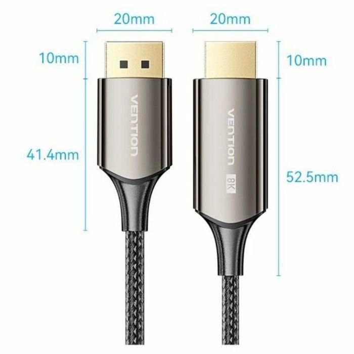 Cable DisplayPort a HDMI Vention HFPBAC 1 Cable DisplayPort a HDMI Vention HFPBAC 1