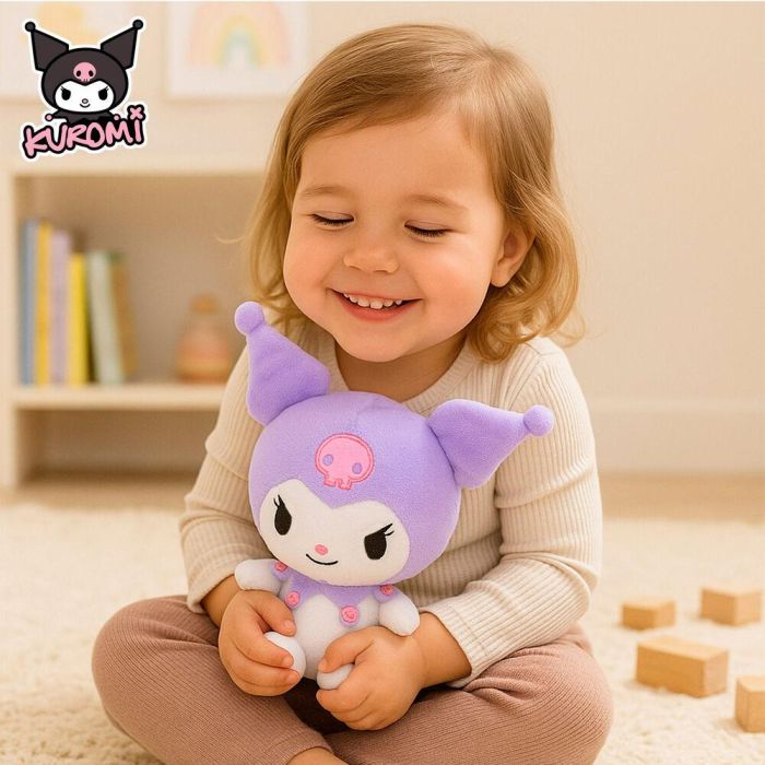 Peluche Kuromi Hello Kitty 19,5cm 4 Peluche Kuromi Hello Kitty 19,5cm 4