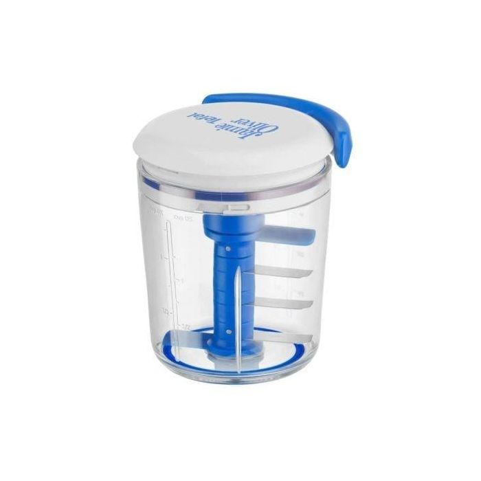 Tefal K1644344 Picadora manual Chop & Shaker 450 ml para salsas y pestos. Cuchillas acero inoxidable, sin electricidad. 1