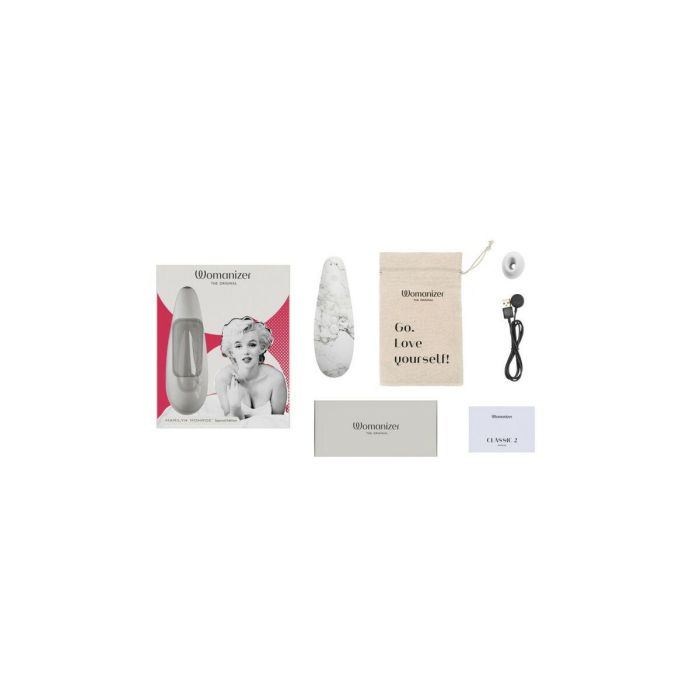Succionador de Clítoris Womanizer Blanco 5 Succionador de Clítoris Womanizer Blanco 5