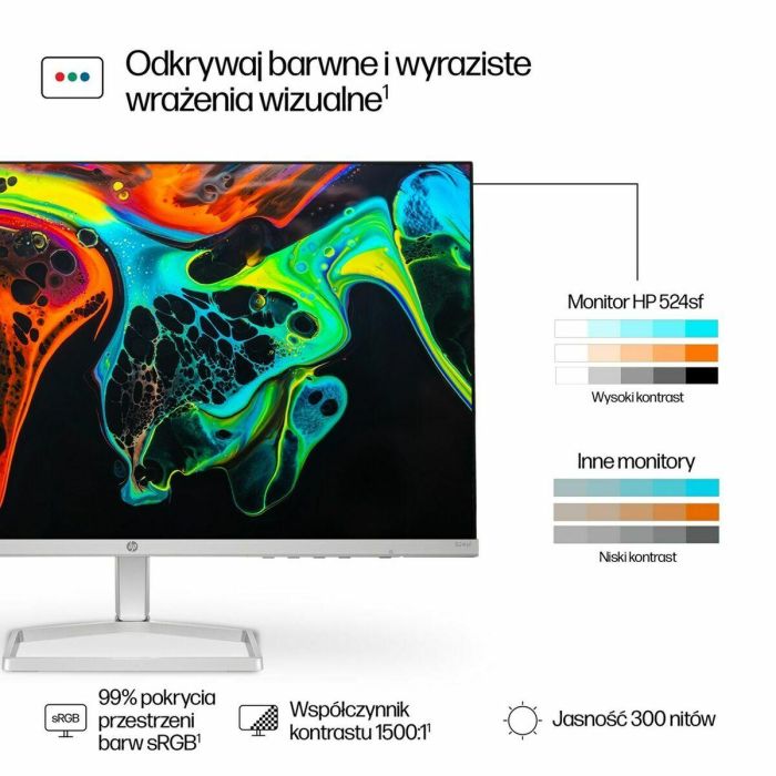 HP Series 5 524sf Monitor 23.8" (60.5 cm) FHD (1920x1080) IPS 100Hz para PC | Eyesafe | Diseño Ultrafino | Plata 16 HP Series 5 524sf Monitor 23.8" (60.5 cm) FHD (1920x1080) IPS 100Hz para PC | Eyesafe | Diseño Ultrafino | Plata 16