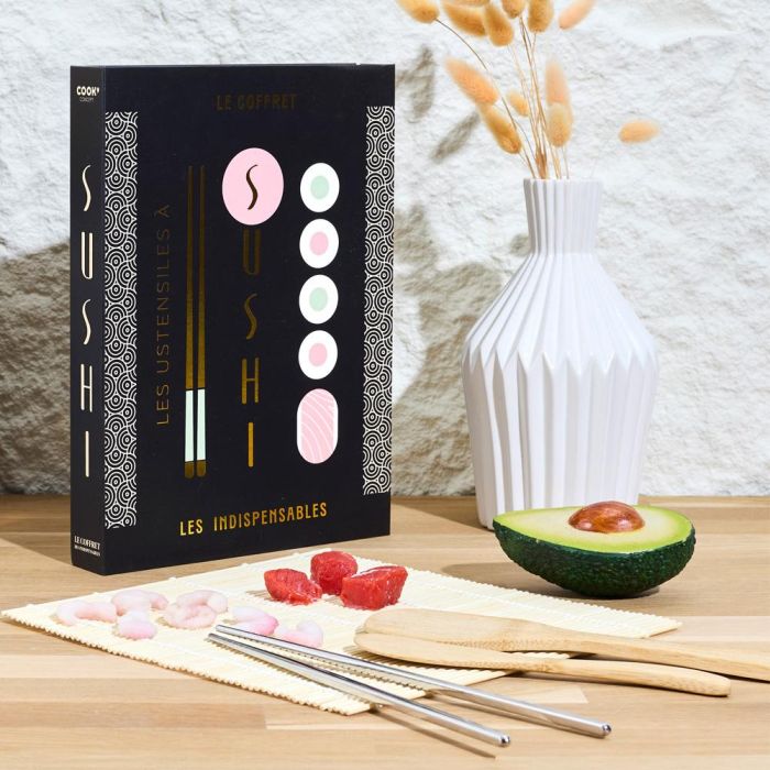 Caja-Libro 4 Piezas Para Sushi Cook Concept 3 Caja-Libro 4 Piezas Para Sushi Cook Concept 3