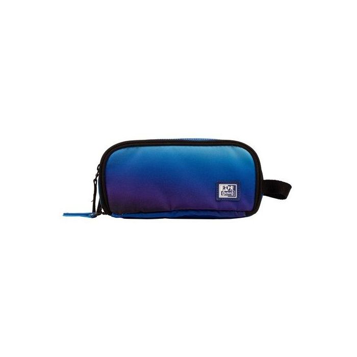 Oxford Estuche Kangoo Gradient con 3 Cremalleras - Space