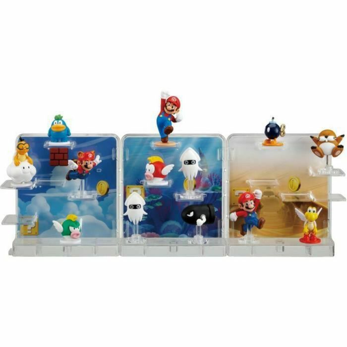 Juego balanceo super mario sky stage, incluye 3 figuras 12,80 x 10,50 cm 2