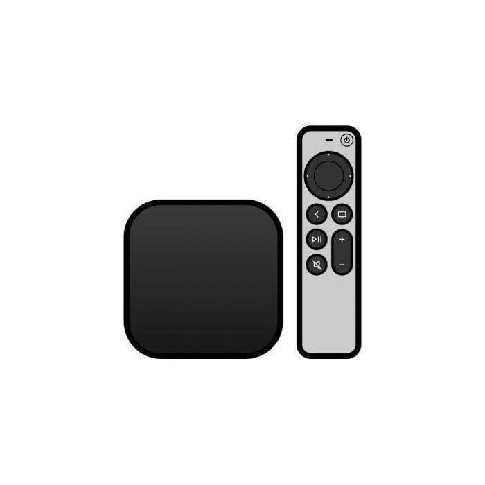 Apple MN873HY/A TV 4K 64GB WiFi Reproductor Multimedia con Chip A15 Bionic, Dolby Vision HDR10+, Domótica y Siri Remote