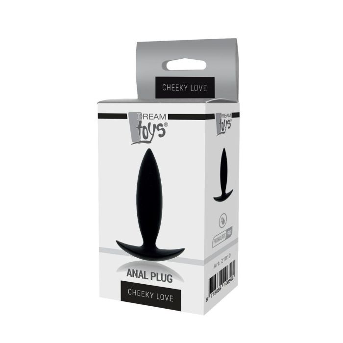Plug Anal Dream Toys Cheeky Love Negro 1 Plug Anal Dream Toys Cheeky Love Negro 1
