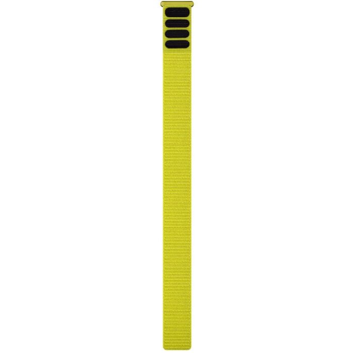 Garmin Ultrafit-Armband QuickFit 22mm Nylon Amp Yellow 1 Garmin Ultrafit-Armband QuickFit 22mm Nylon Amp Yellow 1