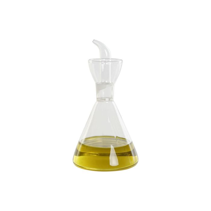 DKD Home Decor Aceitera de Borosilicato Transparente 500ml 11.5 x 22 cm, Apta para Lavavajillas 1 DKD Home Decor Aceitera de Borosilicato Transparente 500ml 11.5 x 22 cm, Apta para Lavavajillas 1