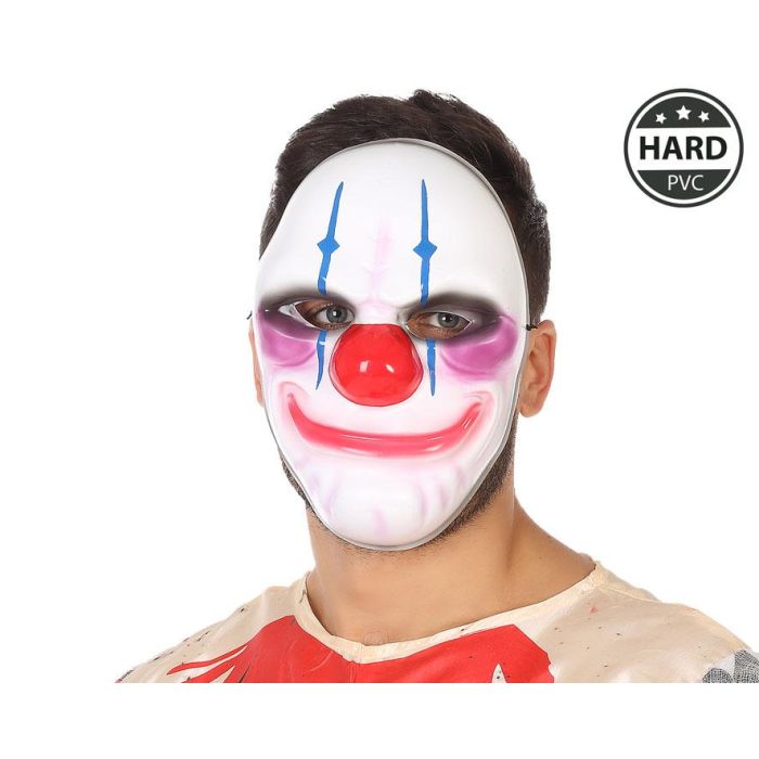 Mascara Halloween Pvc Payaso Asesino