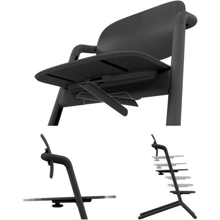 Trona evolutiva CYBEX LEMO 2 - A partir de 6 meses - Negra 3 Trona evolutiva CYBEX LEMO 2 - A partir de 6 meses - Negra 3