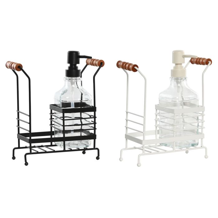 Dosificador Basicos DKD Home Decor Negro Blanco 8 x 22 x 21 cm Set de 2 (4 Unidades) Dosificador Basicos DKD Home Decor Negro Blanco 8 x 22 x 21 cm Set de 2 (4 Unidades)
