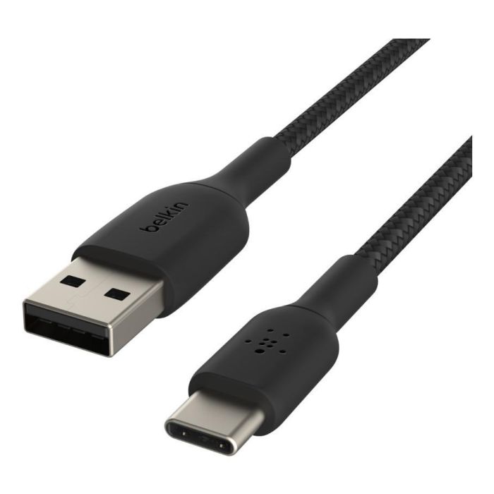 Cable USB A a USB C Belkin CAB002BT2MBK 2 m Negro Cable USB A a USB C Belkin CAB002BT2MBK 2 m Negro