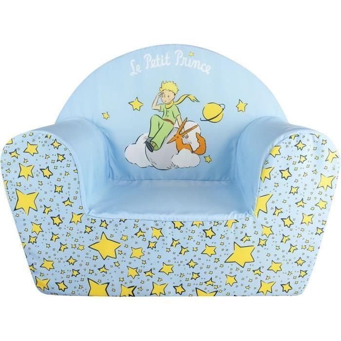 Sillón infantil club - LE PETIT PRINCE - FUN HOUSE - Fabricado en Francia - 52 x 33 x 42 cm 2 Sillón infantil club - LE PETIT PRINCE - FUN HOUSE - Fabricado en Francia - 52 x 33 x 42 cm 2