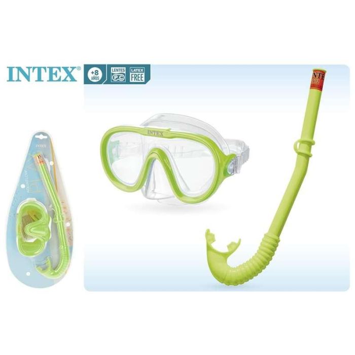 Intex Set de gafas y tubo para snorkel - Conjunto de snorkel a partir de 8 años 4 Intex Set de gafas y tubo para snorkel - Conjunto de snorkel a partir de 8 años 4
