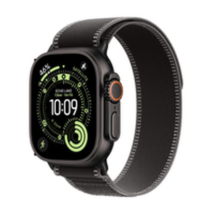 Apple Watch Ultra 3 Titanium Cellular 49mm, Trail Loop Negro/Gris Carbón M/L 14