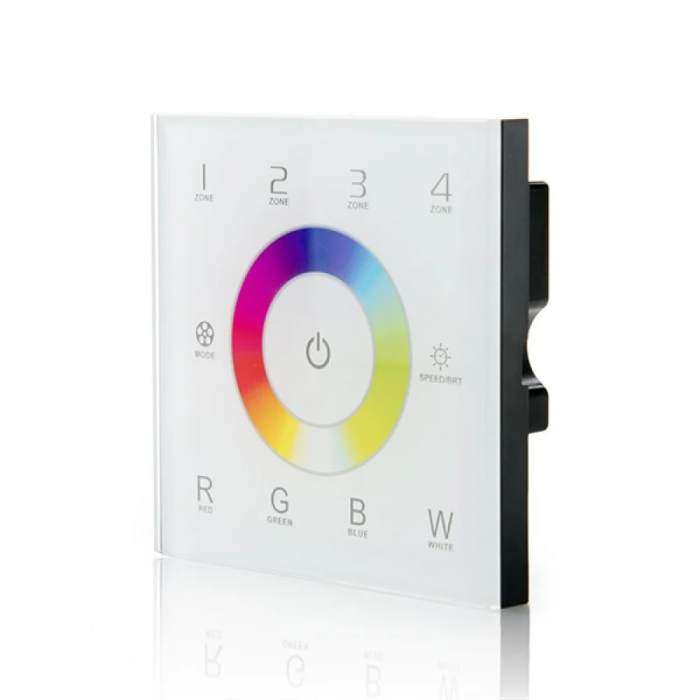 Controlador Táctil a Distancia 4 Zonas DMX512 para Tiras LED RGBW 5-24VDC 3