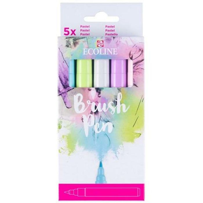 Set de Rotuladores Talens Ecoline Multicolor 5 Piezas (3 Unidades) 1 Set de Rotuladores Talens Ecoline Multicolor 5 Piezas (3 Unidades) 1