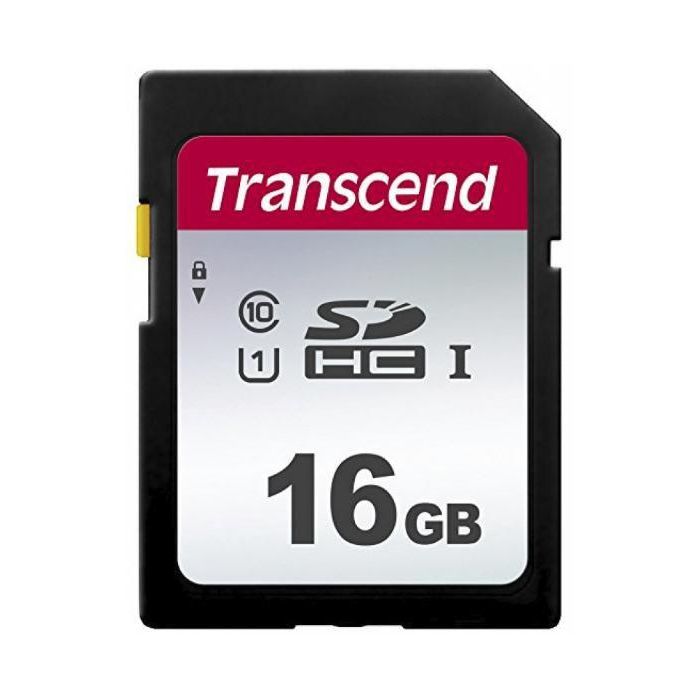 Transcend Sd Card Sdhc 300S 16Gb