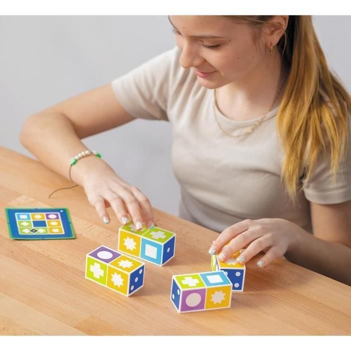 Asmodee Desbloquear Junior - Juego de Puzles Lógicos para Niños 4+ años, 40 Desafíos Progresivos con 4 Niveles de Dificultad 2 Asmodee Desbloquear Junior - Juego de Puzles Lógicos para Niños 4+ años, 40 Desafíos Progresivos con 4 Niveles de Dificultad 2