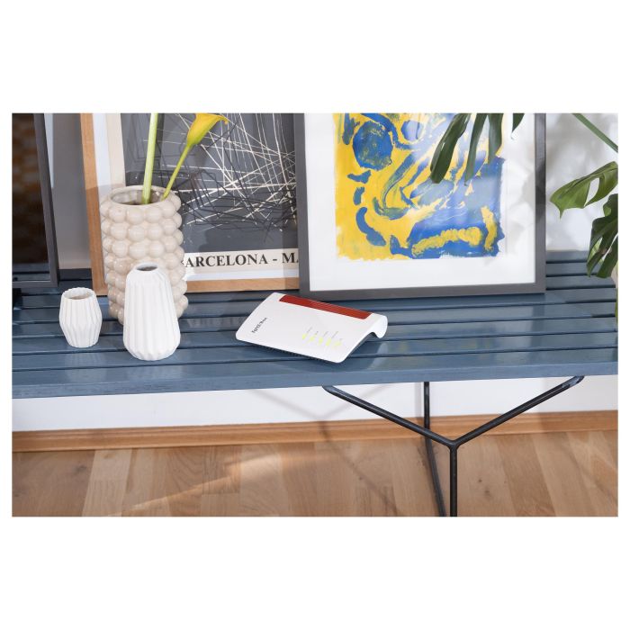 AVM Fritz!Box 7510 Router Wi-Fi 6 (802.11ax) Banda Única 2.4 GHz Ethernet ADSL Blanco 1