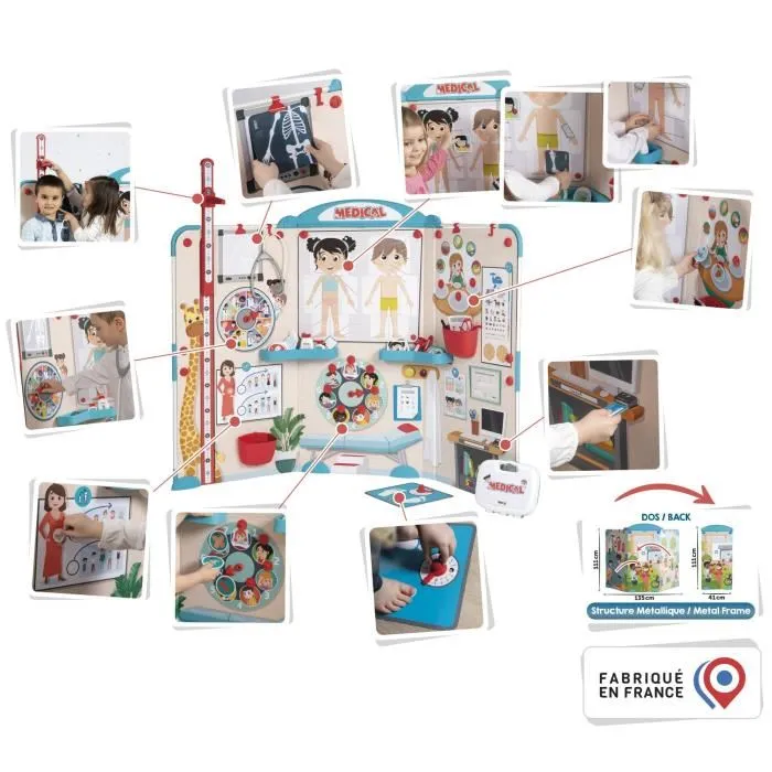 Smoby CONSULTORIO MÉDICO SMO340208 4 Smoby CONSULTORIO MÉDICO SMO340208 4