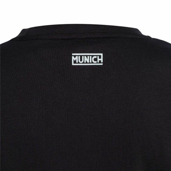 Camiseta Deportiva de Manga Corta Munich Negro 1