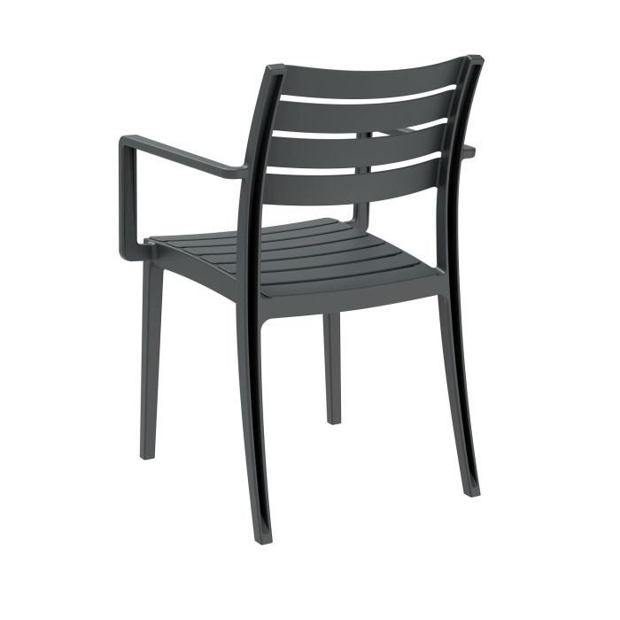 Silla Terraza Y Jardin DKD Home Decor Negro 52 x 84 x 57 cm (4 Unidades) 4 Silla Terraza Y Jardin DKD Home Decor Negro 52 x 84 x 57 cm (4 Unidades) 4