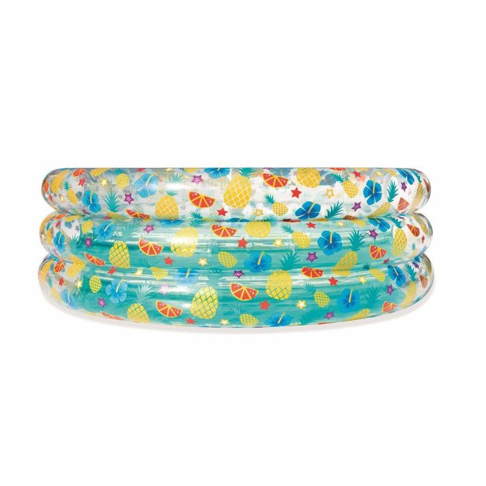 Bestway Piscina Hinchable 3 Aros Transparente Tropical 150x53 cm +6 Años Jardin 51045 Bestway Piscina Hinchable 3 Aros Transparente Tropical 150x53 cm +6 Años Jardin 51045