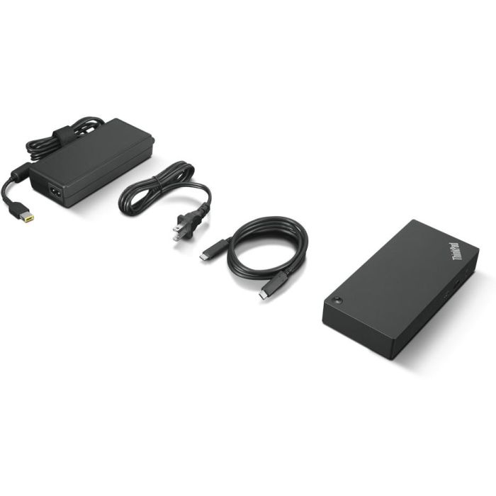 Lenovo DOCK ThinkPad Universal USB-C Dock 90W - Estación base 4K Ultra HD para 3 monitores 5