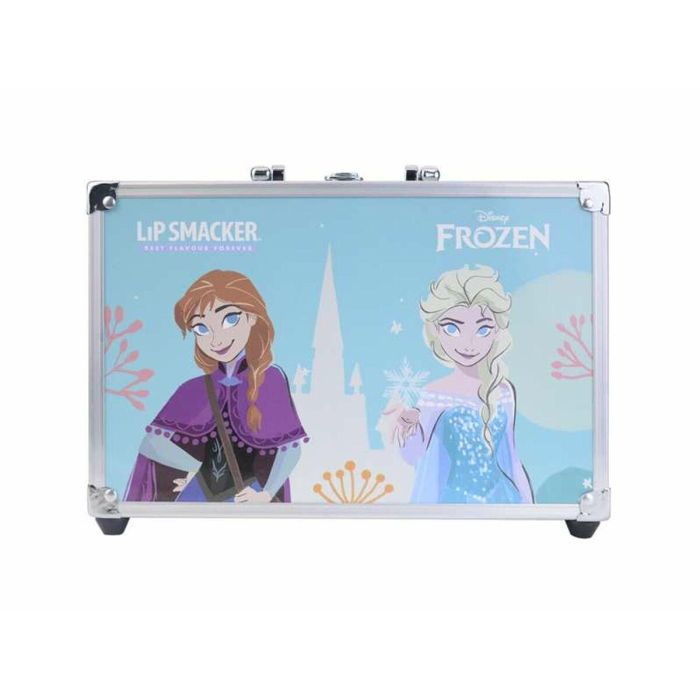 Markwins Maletín Metálico Maquillaje Frozen 25x19,5x8,7 cm con 20 Lip Glosses y 20 Sombras 3