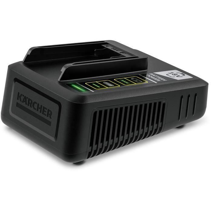 Cargador rápido para baterías Power 18V Kärcher 2,5 Ah y 5 Ah Cargador rápido para baterías Power 18V Kärcher 2,5 Ah y 5 Ah