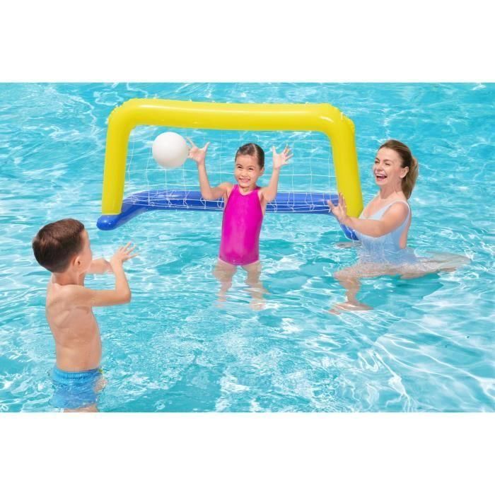 Bestway Juego Flotante Porteria Hinchable 142x76 cm +3 Años Piscina 52123 2