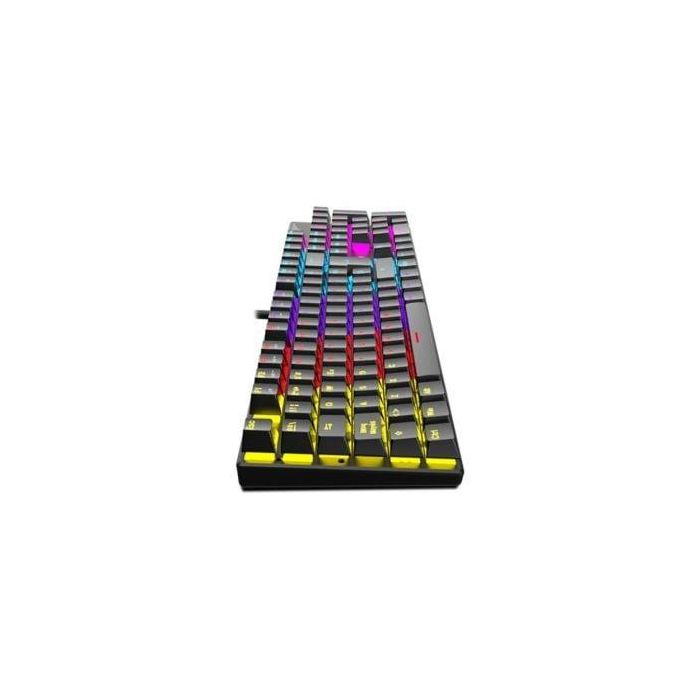 KROM Kasic Teclado Mecánico Gaming USB Alámbrico QWERTY Inglés, Retroiluminación LED RGB, Negro, Formato Completo 105 Teclas 3 KROM Kasic Teclado Mecánico Gaming USB Alámbrico QWERTY Inglés, Retroiluminación LED RGB, Negro, Formato Completo 105 Teclas 3