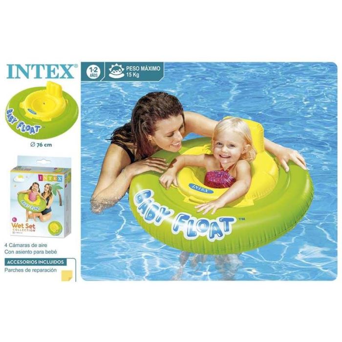 Intex Flotador Bebe Redondo 76 cm (1-2 Años) 5