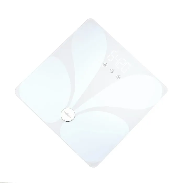 Medisana BS 412-99658 Báscula de Baño Electrónica Conectada Medidor de Impedancia Masa Muscular y Ósea Máx. 180 kg 2