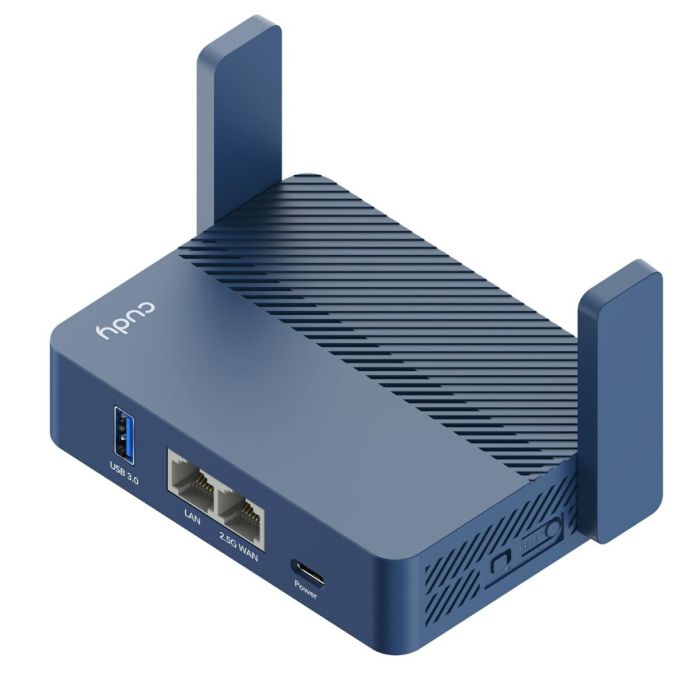 Cudy AX3000 Router Wi-Fi 6 2.5G con Puerto USB - Conexión Inalámbrica de Alta Velocidad para el Hogar u Oficina