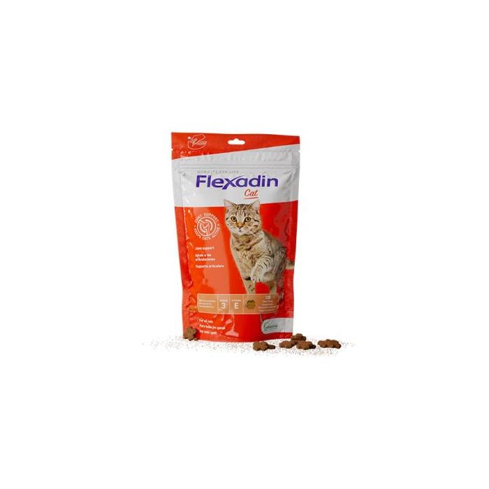 Vetoquinol Flexadin Cat: 60 Chuches Masticables Condroprotectoras para Articulaciones con Omega-3, Glucosamina, Condroitina y Vitamina E Vetoquinol Flexadin Cat: 60 Chuches Masticables Condroprotectoras para Articulaciones con Omega-3, Glucosamina, Condroitina y Vitamina E