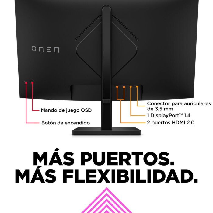 Monitor HP 780K6E9#ABB 31,5" HDR VA Flicker free 165 Hz 55 Monitor HP 780K6E9#ABB 31,5" HDR VA Flicker free 165 Hz 55