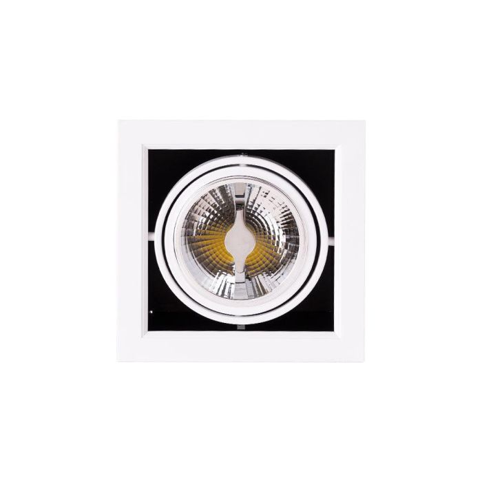 Foco Downlight Cardan LED 12W 1.200Lm 6000ºK CREE RA►90 40.000H [JW-CAR-LED-1x12W-CW] 1