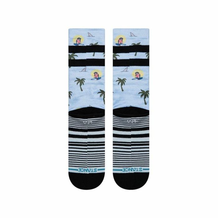 Calcetines Tobilleros Stance Aloha Monkey Staple Azul claro 42-46 1