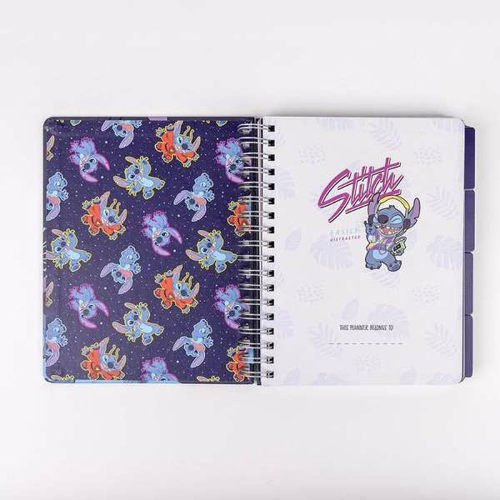 Libreta planificador semanal stitch 19.0 x 24.0 x 2.0 cm 1 Libreta planificador semanal stitch 19.0 x 24.0 x 2.0 cm 1