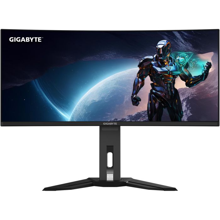 GIGABYTE MO34WQC2 Monitor Gaming 34" WQHD (3440x1440) Curvo QD-OLED 1800R 240Hz 0.03ms VESA DisplayHDR 400 True Black FreeSync Premium Pro 1 GIGABYTE MO34WQC2 Monitor Gaming 34" WQHD (3440x1440) Curvo QD-OLED 1800R 240Hz 0.03ms VESA DisplayHDR 400 True Black FreeSync Premium Pro 1
