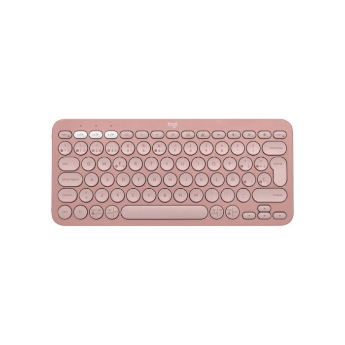 Logitech Teclado Pebble Keys 2 K380s Bluetooth, Diseño Delgado y Minimalista con Plástico Reciclado