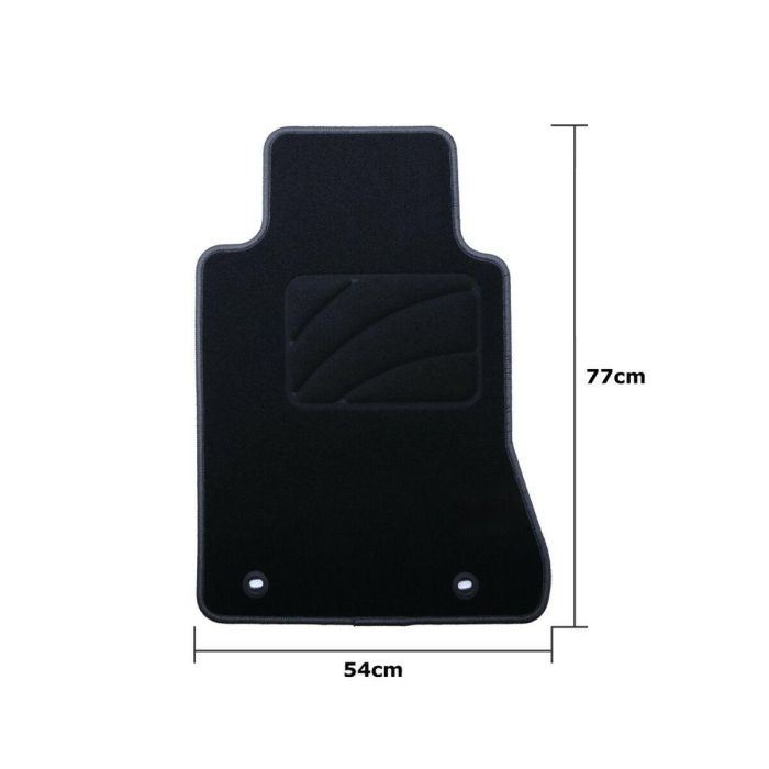 Set de Alfombrillas para Coche OCC Motorsport OCCMC0043GD Mercedes W124 Clase E Sedan 5 Piezas 3