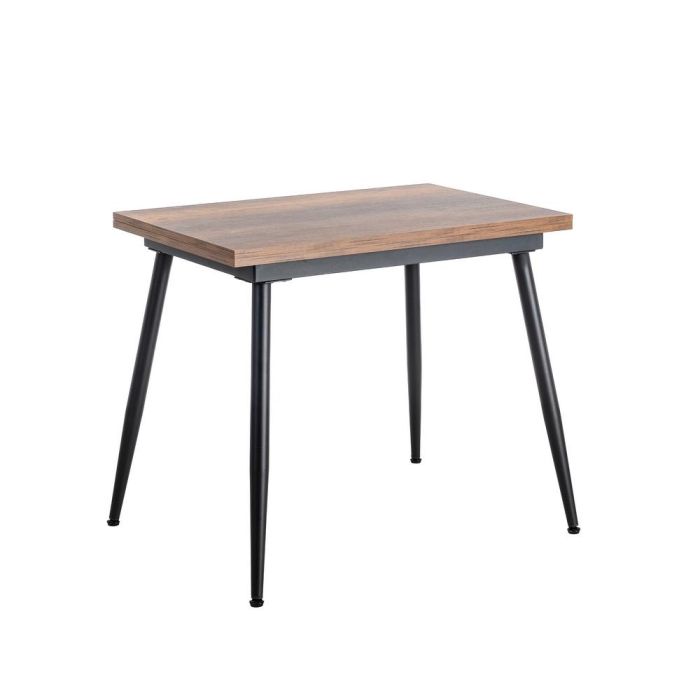 Mesa Extensible Marrón Metal-Madera Pax 90 X 60 X 75 cm