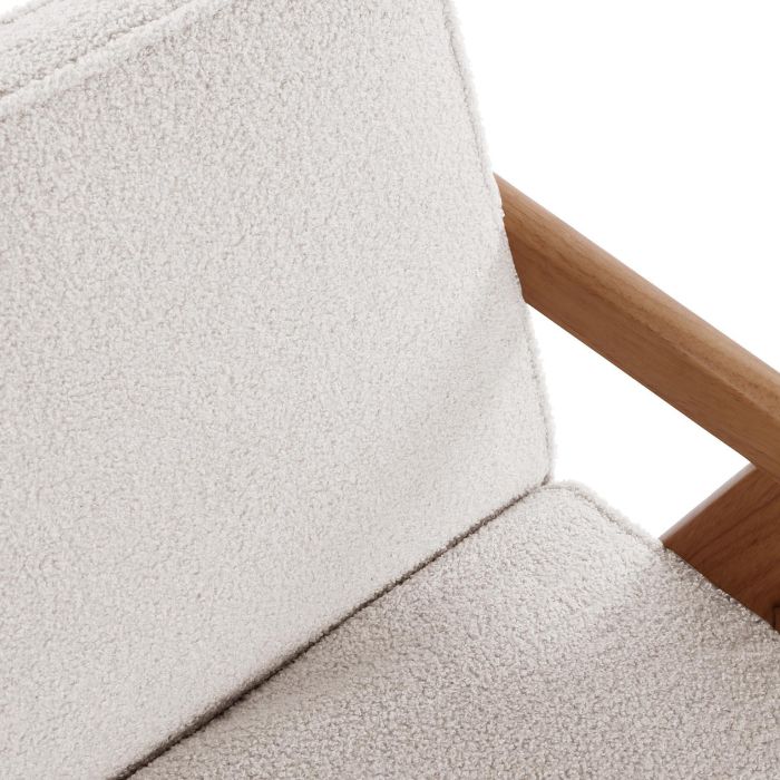 Sillon Con Reposabrazos Liam Blanco Versa 70X77CM 1 Sillon Con Reposabrazos Liam Blanco Versa 70X77CM 1