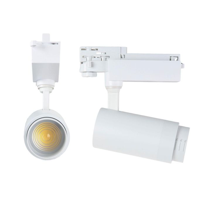 Foco de Carril LED Multiángulo 30W 2700Lm CRI90 3CCT Trifásico 40.000H 5 Foco de Carril LED Multiángulo 30W 2700Lm CRI90 3CCT Trifásico 40.000H 5