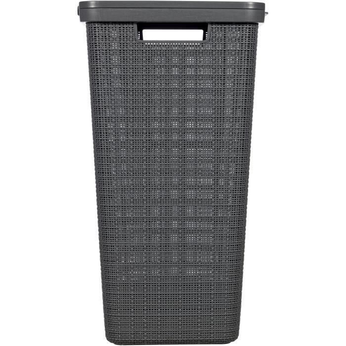 Baúl de ropa - CURVER - Yute 58L - 70% Plástico Reciclado - 34x43x60 cm - Contemporáneo 0 Baúl de ropa - CURVER - Yute 58L - 70% Plástico Reciclado - 34x43x60 cm - Contemporáneo 0
